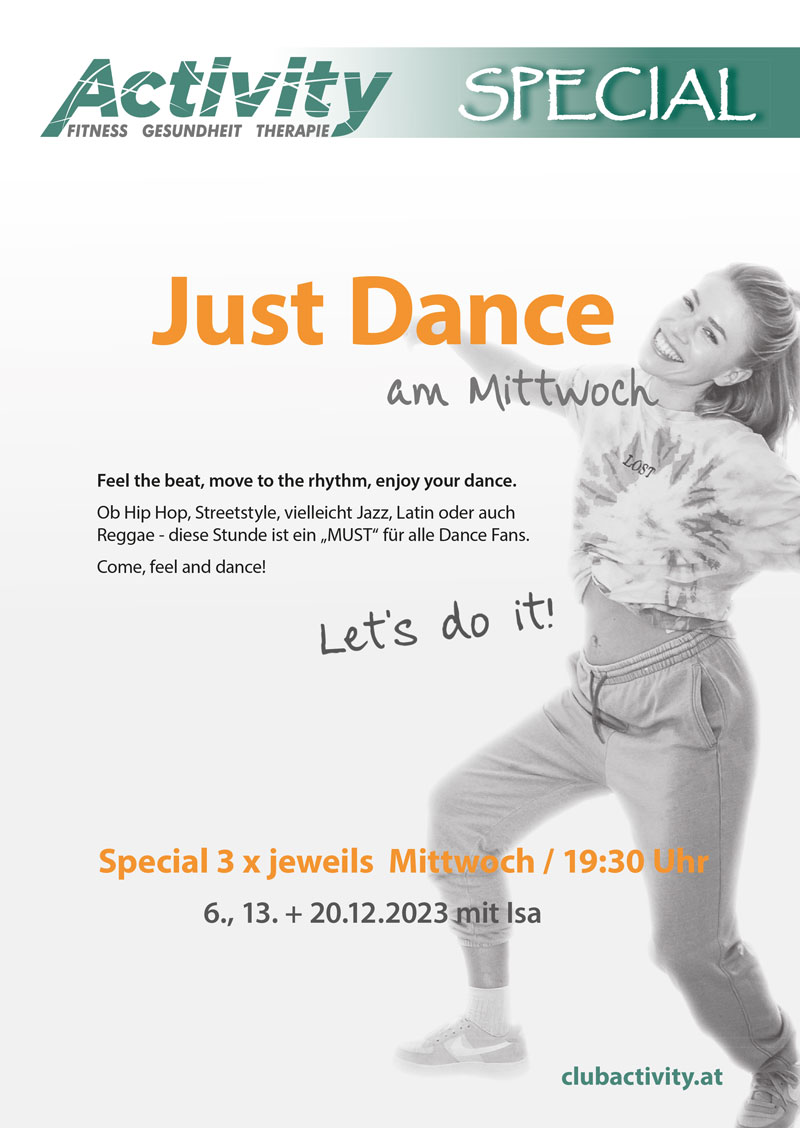 Just Dance am Mittwoch | Aktivity Fitness - Gesundheit - Therapie